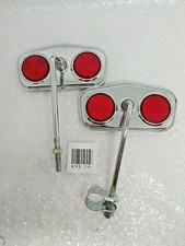 Miroir Vespa Lambretta Legshield Vintage Mirror Caferacer Bobber Chopper