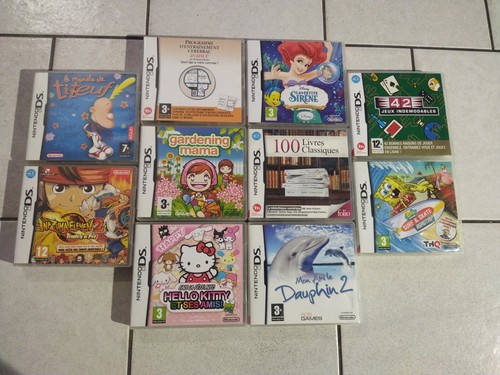 Lot jeux nintendo - de,