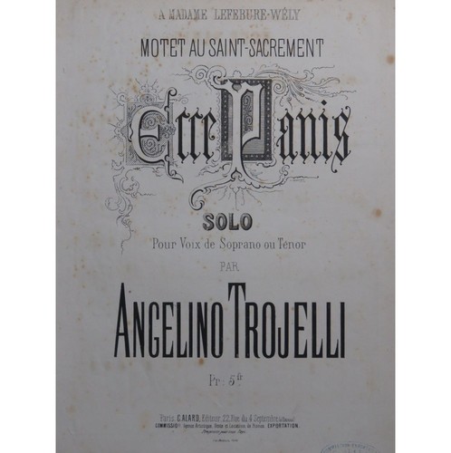 Trojelli angelino ecce - trojelli, panis