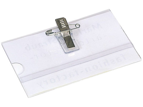 Badges porte nom 92x57mm - 10,