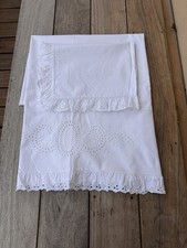 Drap Blanc Lit Bébé 120x165