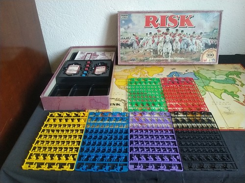 Risk jeu société vintage - risk, de