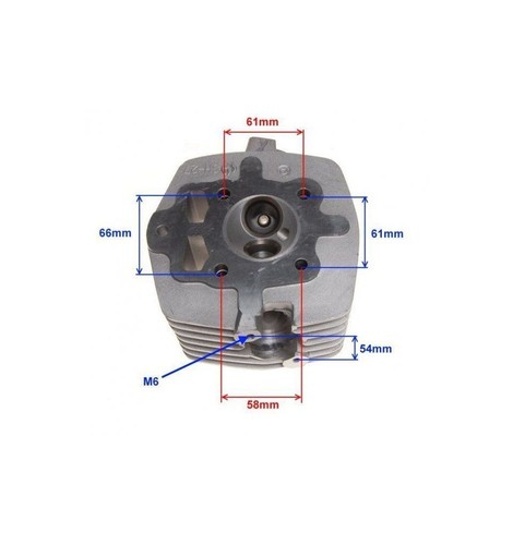 Culasse 125cc moteur - culasse,