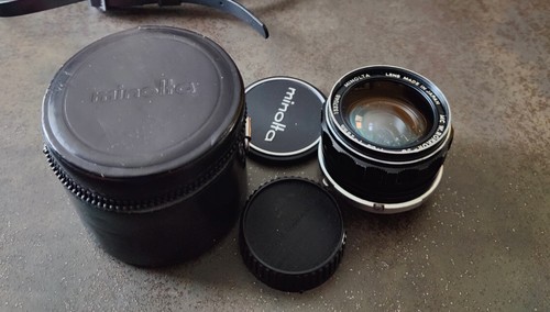 Minolta srt 101 - srt, objectif