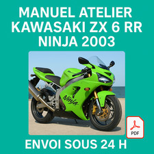 Manuel Atelier Kawasaki Zx 6