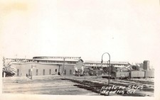 Santa Fe Railroad Shops & Locomotive - Needles California Early RPPC