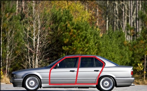 Pour bmw e34 série - 5, portes