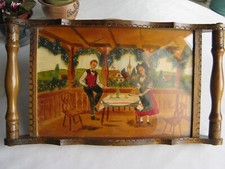 Plateau de service en bois