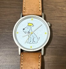 HERGE The Adventures of Tintin Snowy Wristwatch 1996 Operation not Confirmed