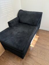 Black Chaise Lounge