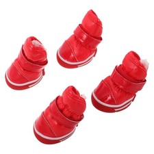  4 PCS Chaussures Antidérapantes Raquettes À Neige Pour Petit Chien