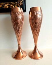 Magnifique Paire de Vases en