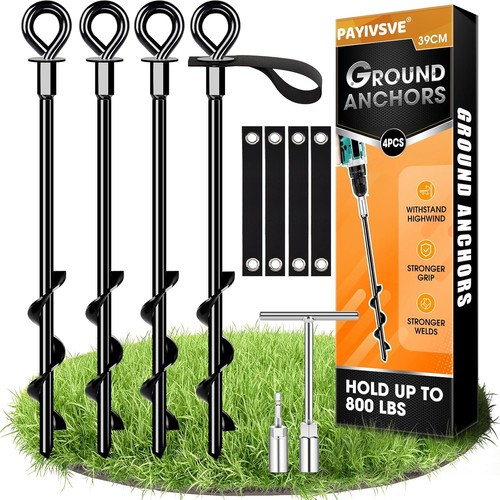 Ground anchor set - anchor, of