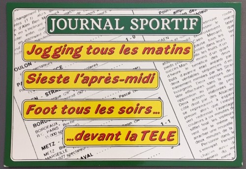 Carte postale humoristique - postale,