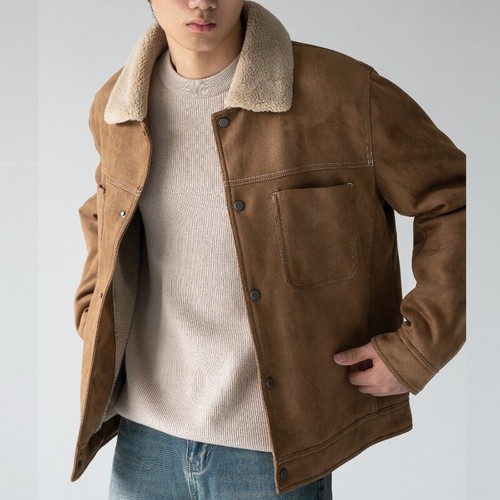 Hommes faux polaire sherpa - hommes,