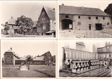 Lot de 4 cartes postales