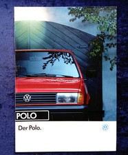 VW Polo 86C 3F, Polo brochure 8.1993, coupe hatchback, Polo GT, Polo CL Polo Fox