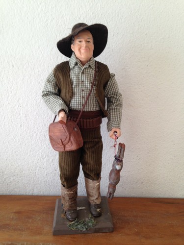 Ancien santon campana statue - ancien,