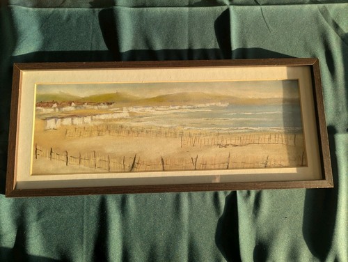 Cadre peinture dessin fusain