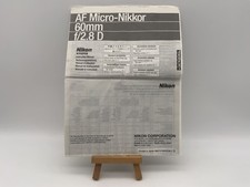 Nikon AF Micro-Nikkor 60Mm