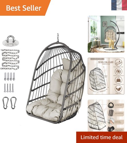 Chaise suspendue pliable - chaise,