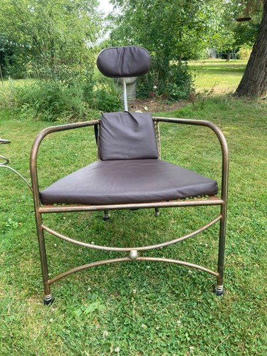 Fauteuil vintage métal - fauteuil,