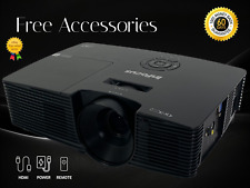 3800 ANSI DLP Projector for Home Theater Games Full HD 3D 1080p HDMI w/Bundle