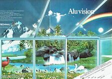 ADVERTISEMENT ADVERTISING 106 1983 Technal bay window (2p) aluminum vision aluminum