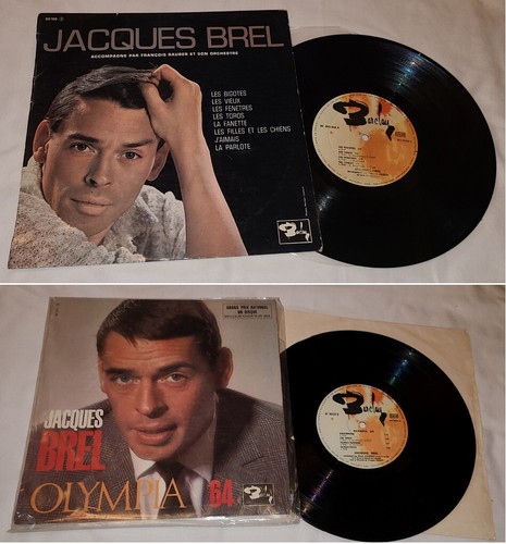 Vinyles 33t jacques brel - 2,
