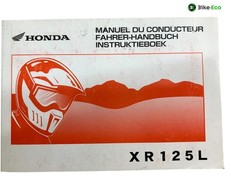 Manuel du proprietaire HONDA XR 125 L 2003-2007