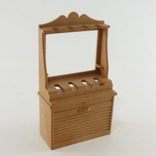 1089 Playmobil Armoire Ratelier à Fusils Marron