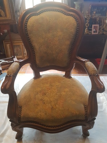 Fauteuil enfant acajou - d'enfant, en