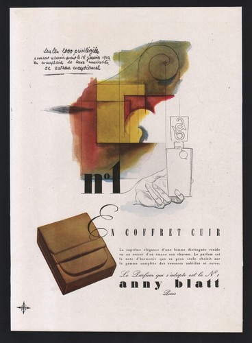 Publicité 1946 parfum - 1946, anny