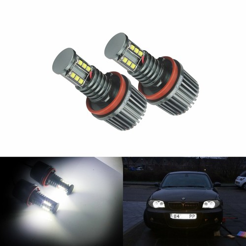 120w angel eyes led feux - h8,