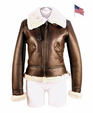 Blouson Bombardier B3 Femme COCKPIT USA Ex Avirex MADE IN USA Taille L