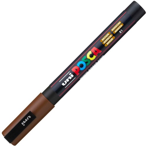 Marqueur posca marron - marqueur, |