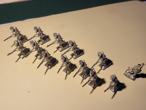Soldats anglais métal