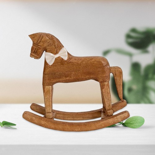 Cheval bascule bois - à,