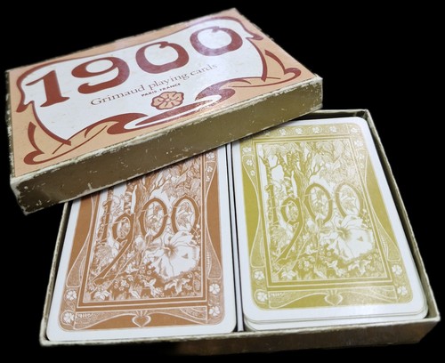 Ancien jeu cartes - jeu, de