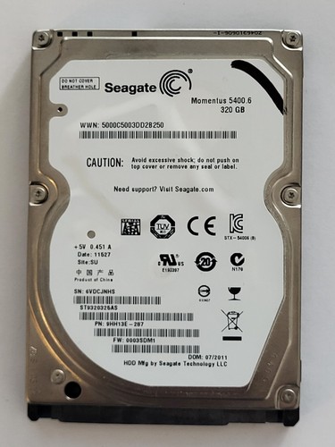 St9320325as 9hh13e 287 - st9320325as,, 9hh13e-287