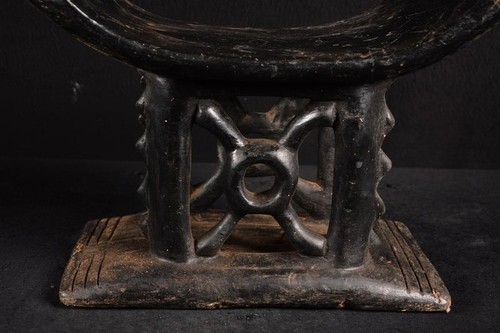 Tabouret ancien ashanti - tabouret,