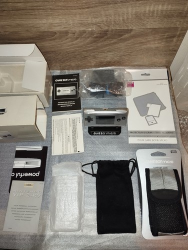 Game boy micro grey - console,