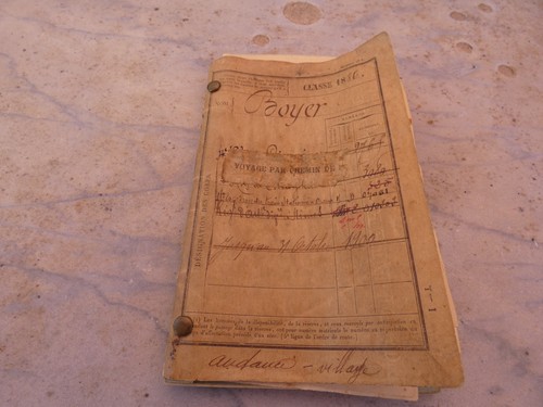 Livret individuel matricule - matricule, +