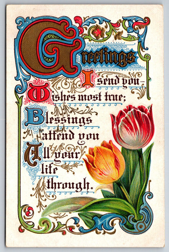 Art deco greetings - deco, wishes