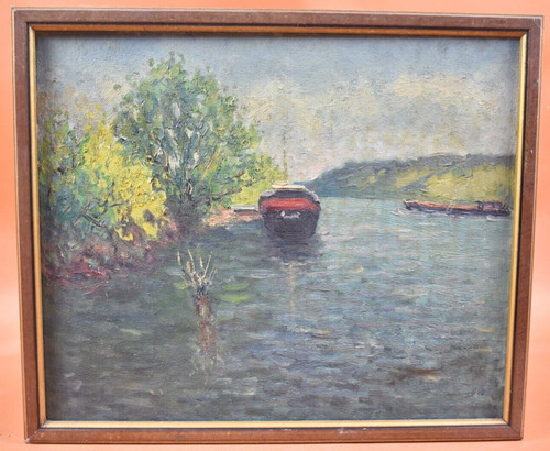 Peinture huile sur toile - peinture,