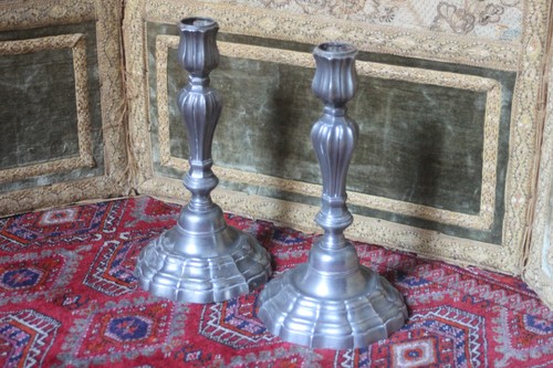 Flambeaux bougeoirs style - /,