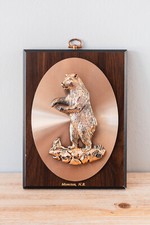 Plaque Murale Vintage Bois et