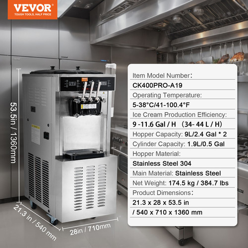 Vevor machine crème - machine, À