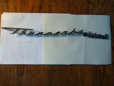 sigle métal ford Thunderbird