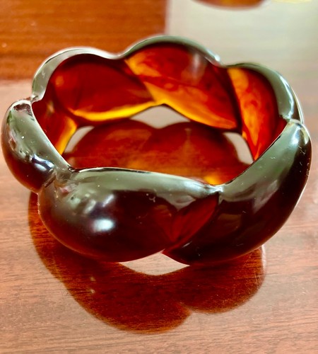 Bracelet bakelite torsade - bracelet,